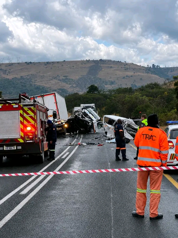 Tragedy on the N4: Eight Killed in Head-On Collision Near Ngodwana ...